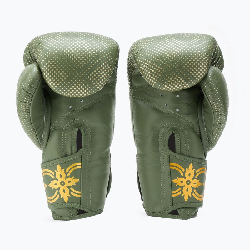 Boxing gloves Top King Boxing Kanok khaki 3