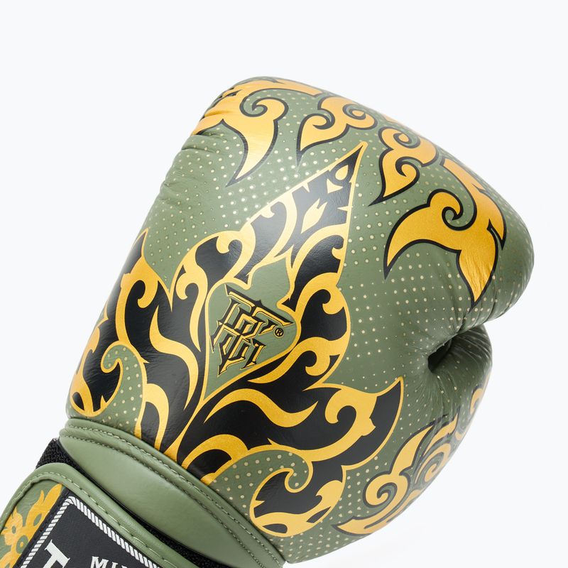 Boxing gloves Top King Boxing Kanok khaki 5