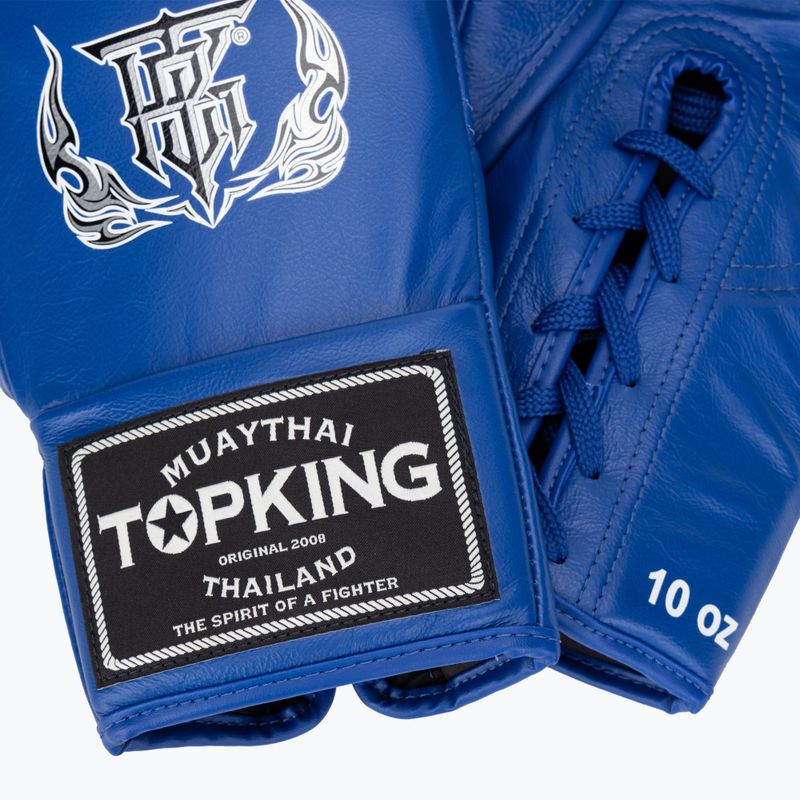 Top King Boxing Gloves Competition blue 4