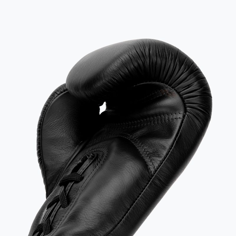 Top King Muay Thai Pro black boxing gloves 4