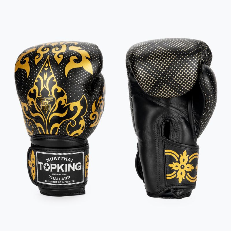 Top King Boxing Gloves Kanok black