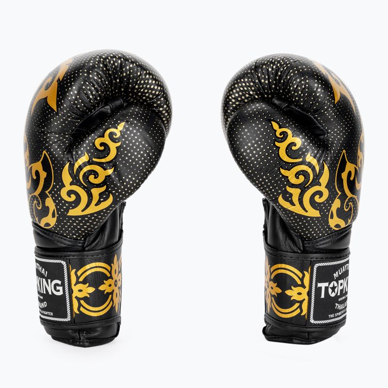 Top King Boxing Gloves Kanok black 3