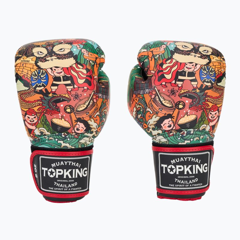 Top King Boxing Culture black boxing gloves 2