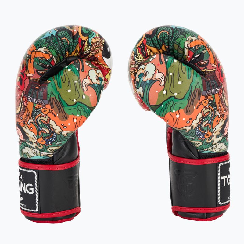 Top King Boxing Culture black boxing gloves 4