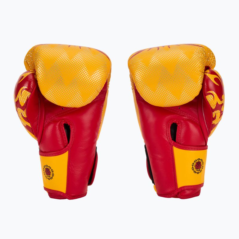 Top King Boxing Dragon yellow booxing gloves 3