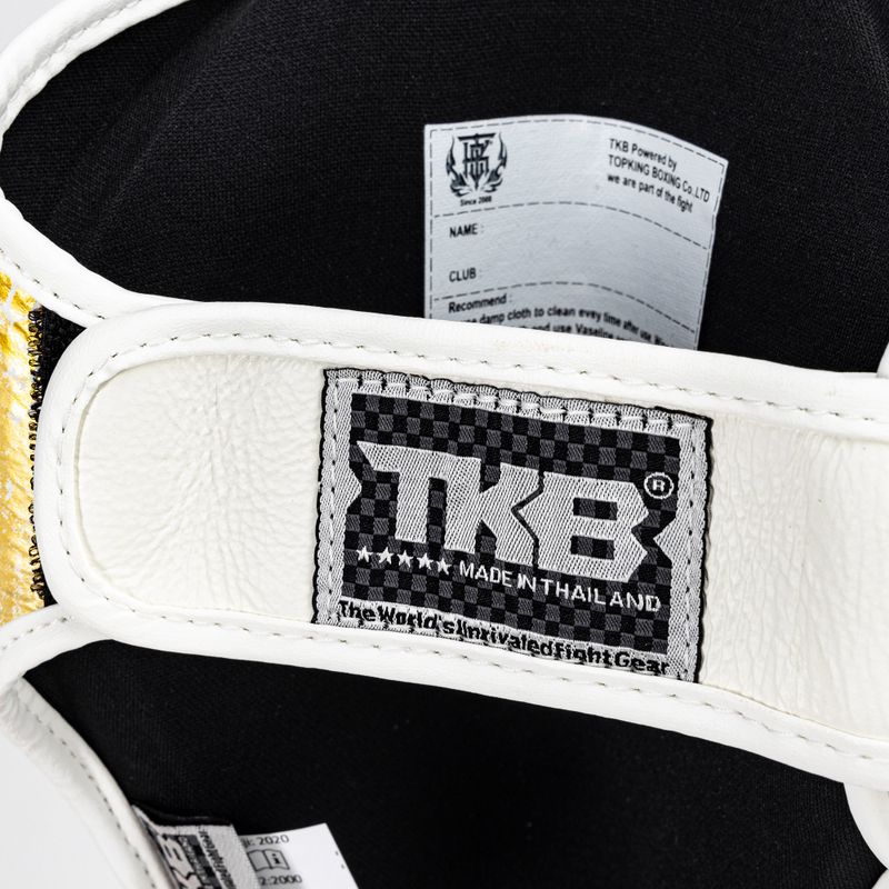 Top King Super Star tibia protectors white TKSGSS 3