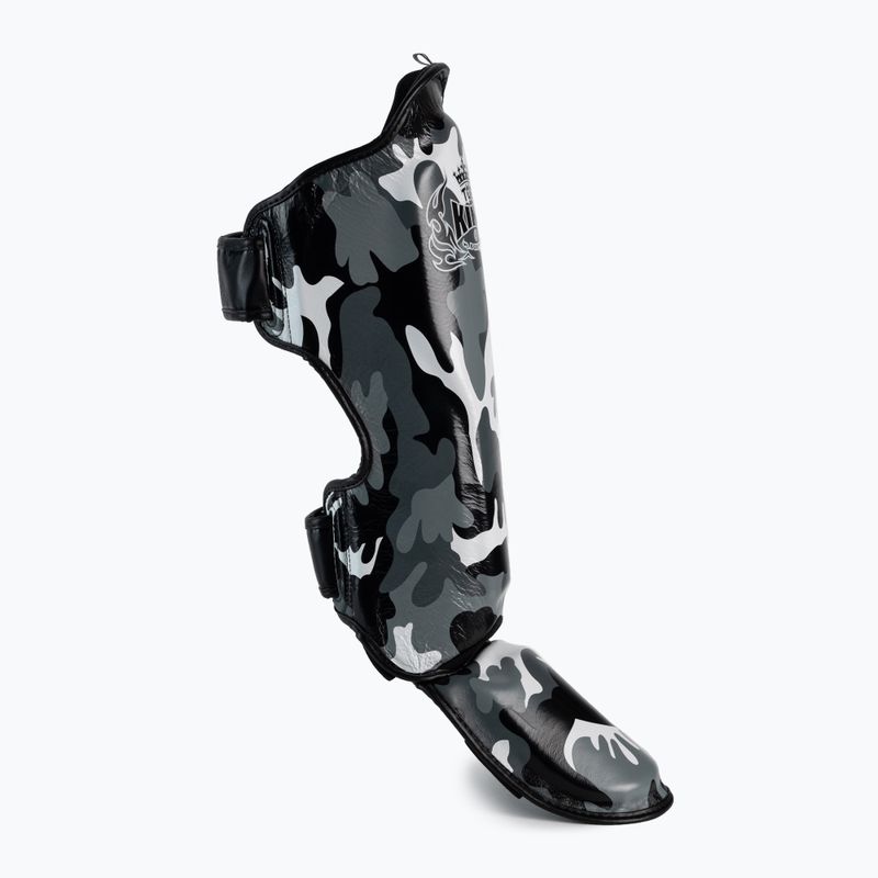 Top King Empower Camouflage grey tibia and foot protectors TKSGEM-03-GY-L 3