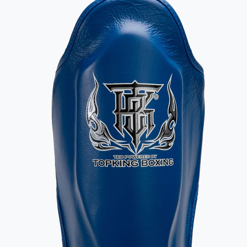 Top King Pro-Gl Top blue tibia and foot protectors 3