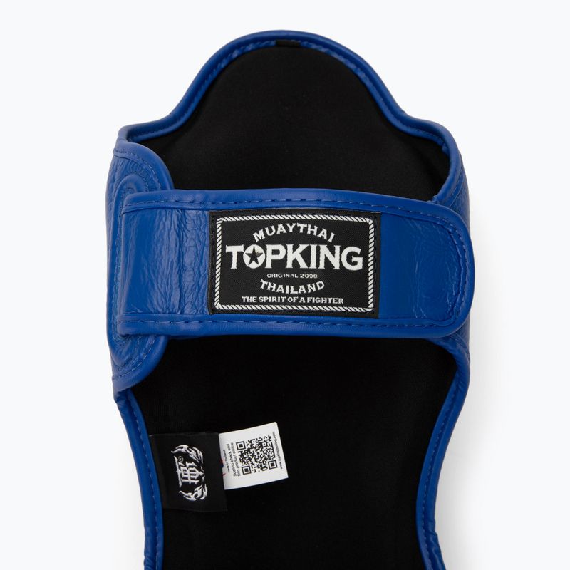 Top King Pro-Gl Top blue tibia and foot protectors 4
