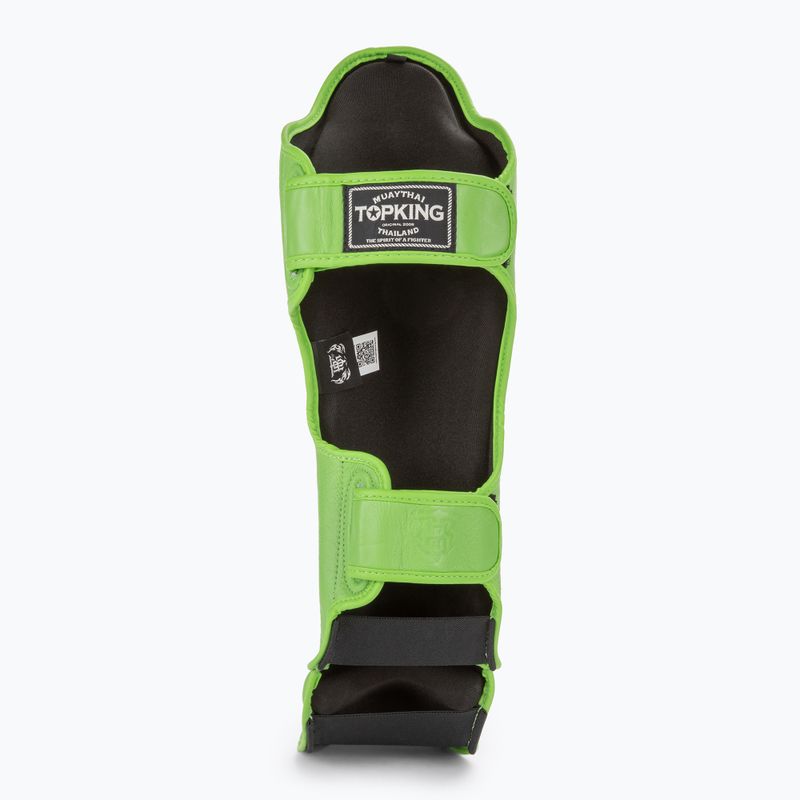 Top King Pro-Gl Top green tibia and foot protectors 4