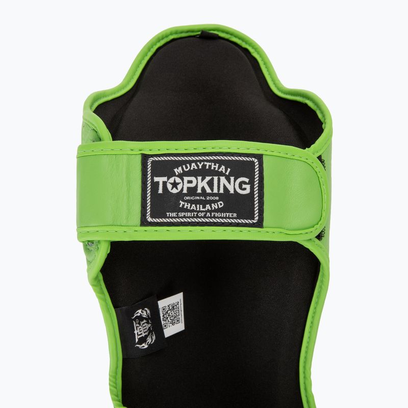 Top King Pro-Gl Top green tibia and foot protectors 6