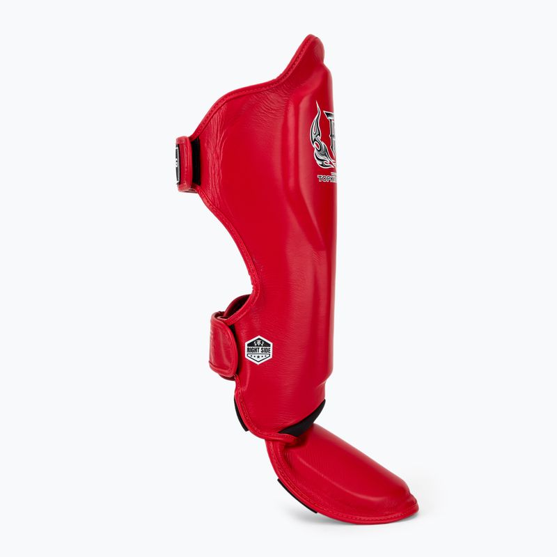 Top King Pro-Gl Top red tibia and foot protectors 2
