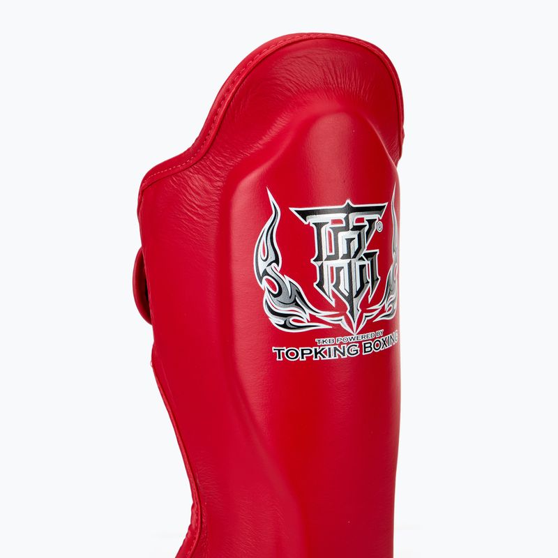 Top King Pro-Gl Top red tibia and foot protectors 7