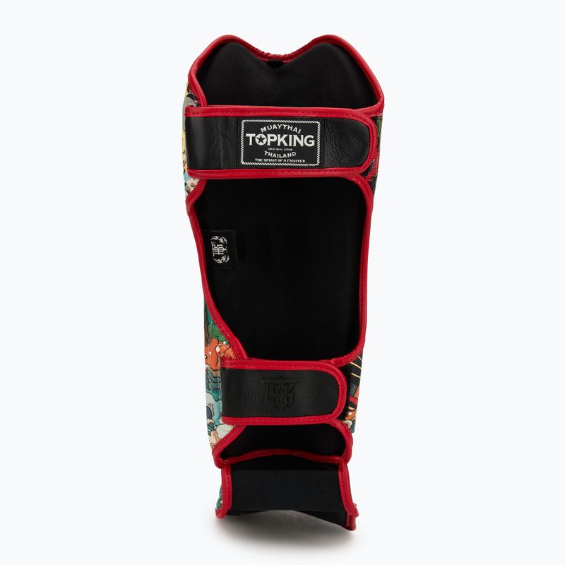 Top King Shin Guards tibia and foot protectors Happiness Chinese black 5