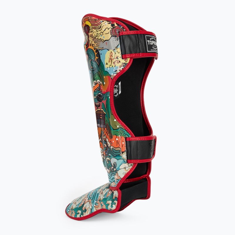Top King Chain tibia and foot protectors black 3