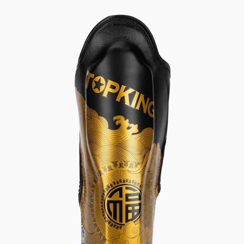 Top King Happiness Chinese black tibia and foot protectors 3