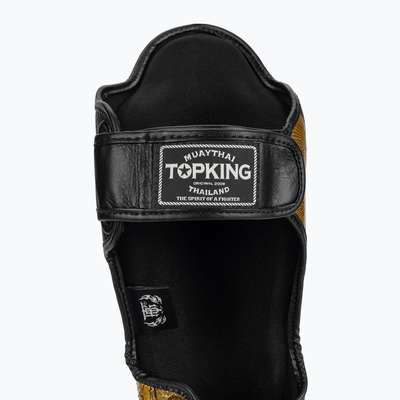 Top King Happiness Chinese black tibia and foot protectors 4