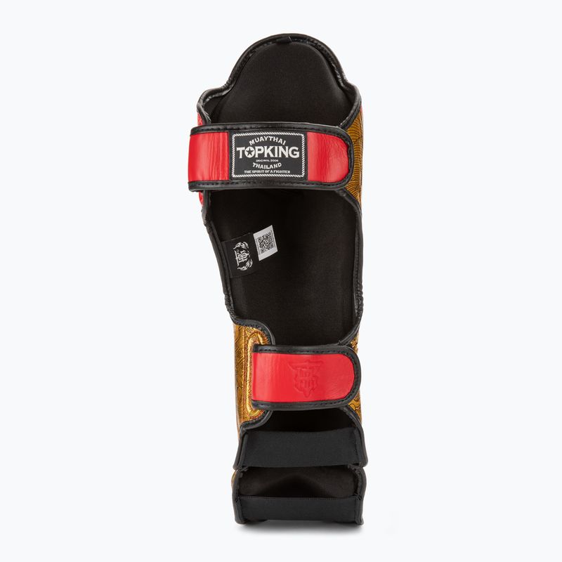 Top King Happiness Chinese red tibia and foot protectors 4