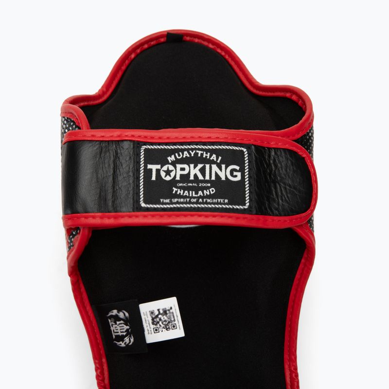 Top King Dragon tibia and foot protectors black 3