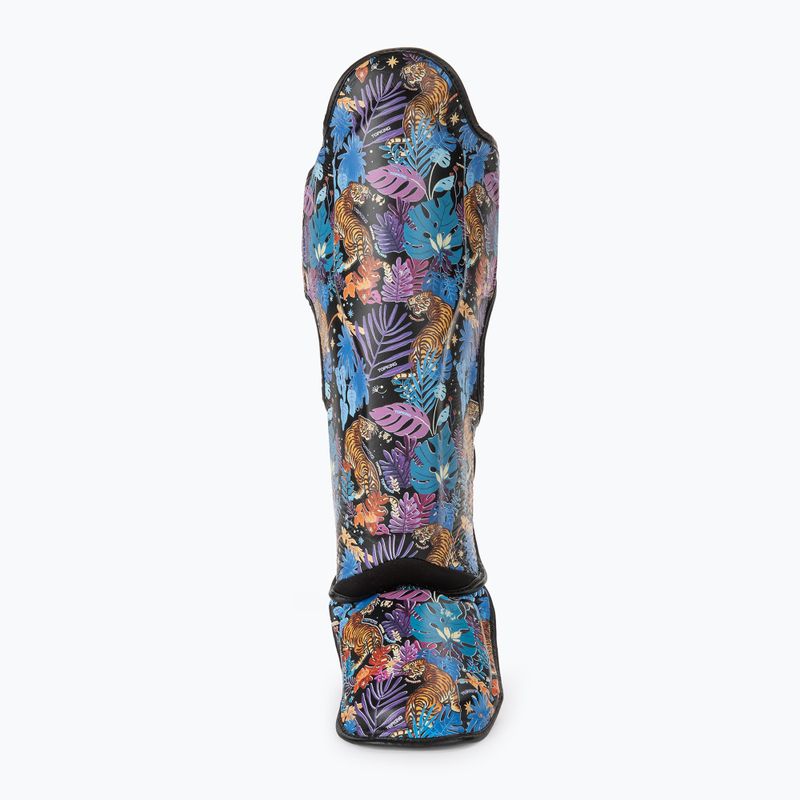 Top King Wild Tiger tibia and foot protectors black 3