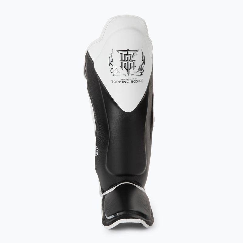 Top King Shin Guards tibia and foot protectors Blend black/white 3