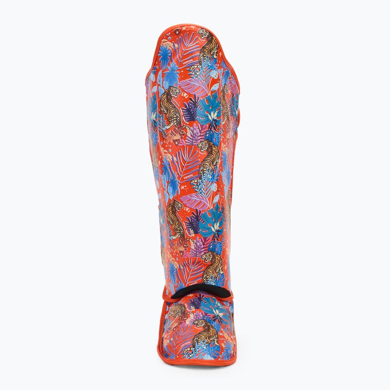 Top King Wild Tiger tibia and foot protectors orange 4