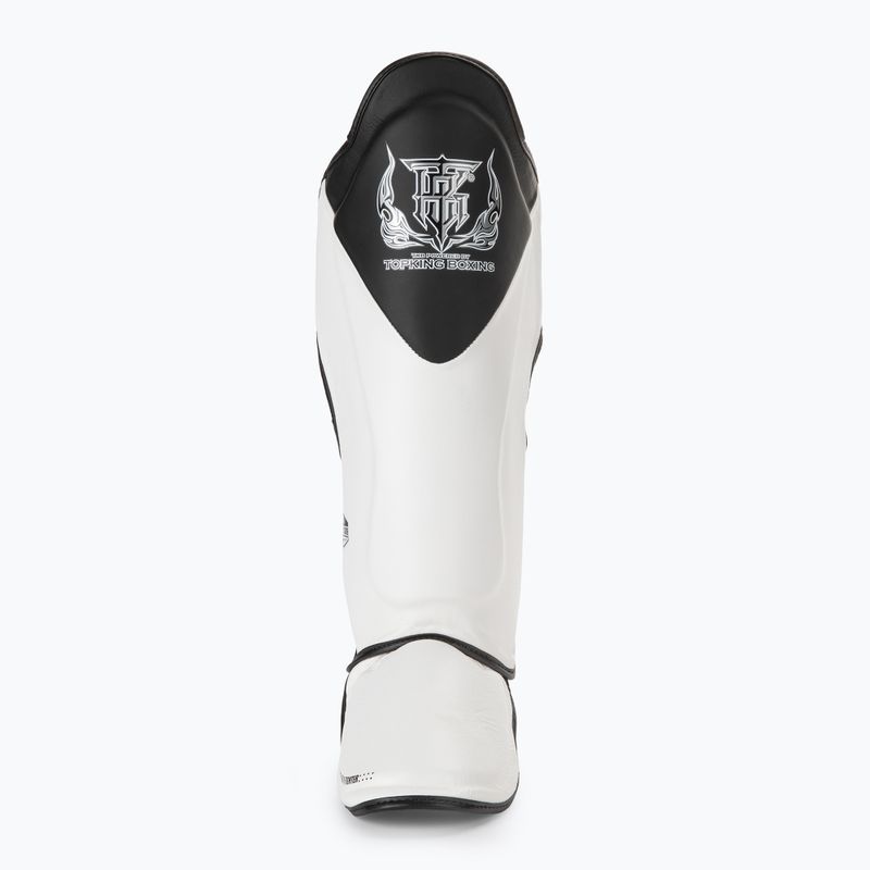 Top King Shin Guards tibia and foot protectors Blend white/black 3