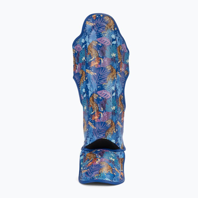 Top King Wild Tiger tibia and foot protectors blue 4