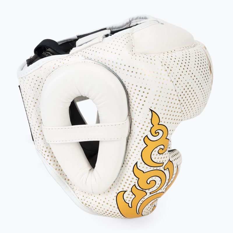 Top King Kanok white boxing helmet 2