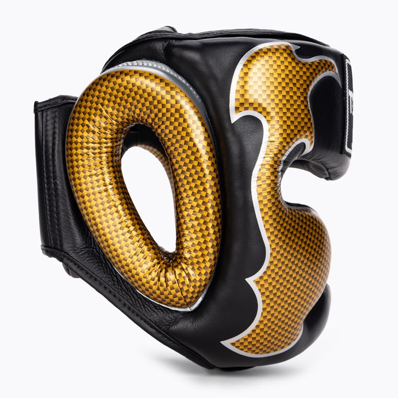 Top King Empower black/gold boxing helmet 2