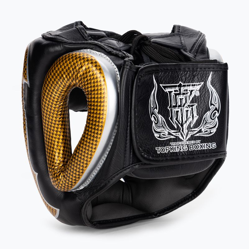Top King Empower black/gold boxing helmet 3