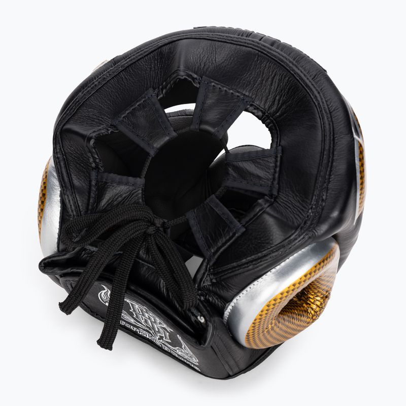 Top King Empower black/gold boxing helmet 6