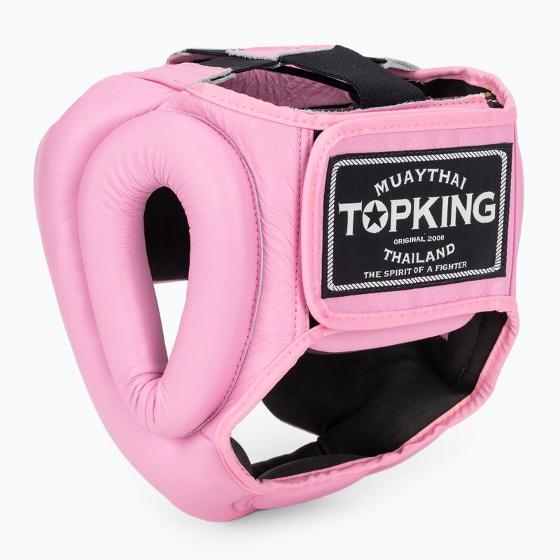 Top King Full Coverage pink boxing helmet 3