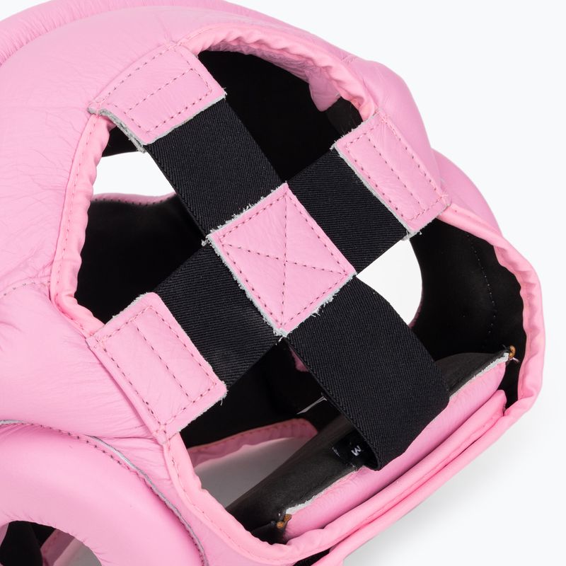 Top King Full Coverage pink boxing helmet 6