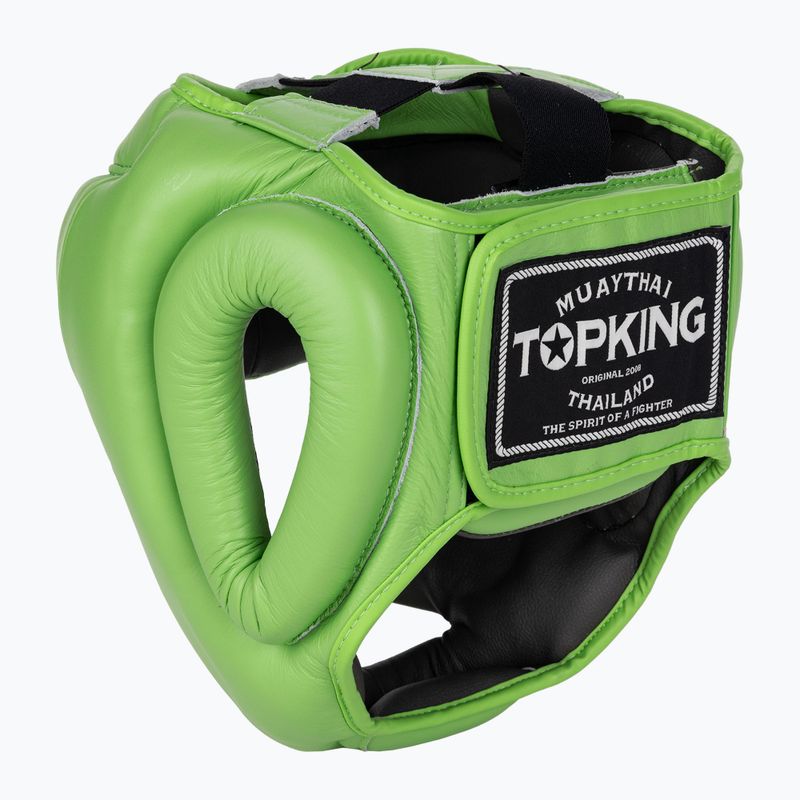 Boxing helmet Top King Full Coverage green 3
