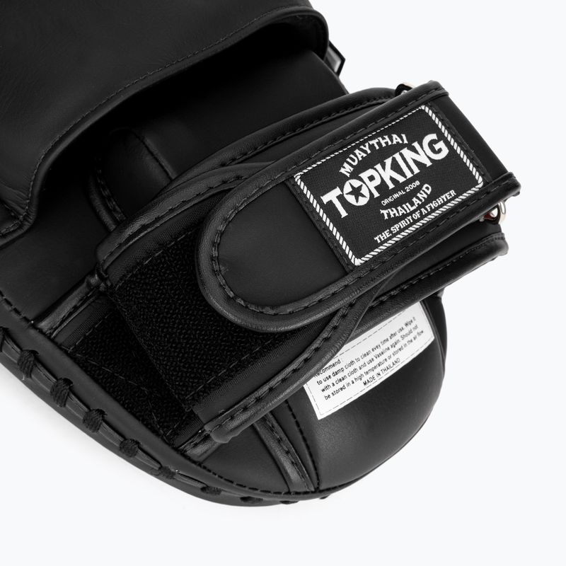 Top King Focus Mitts Extreme black training shields 4