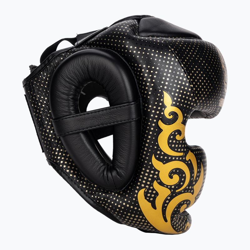 Top King Kanok black boxing helmet 2