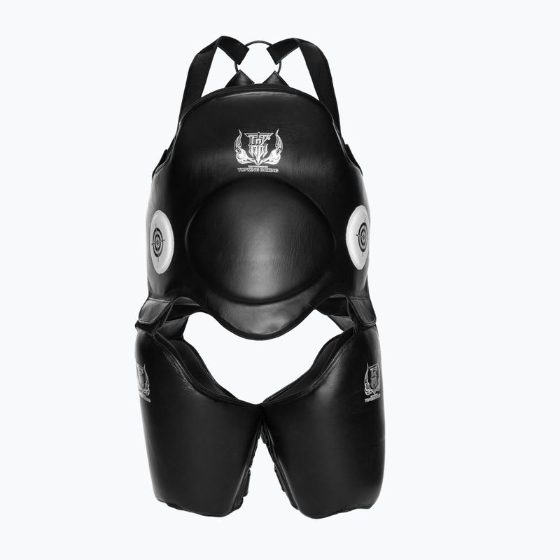 Abdominal and thigh protector Top King Protection black/black