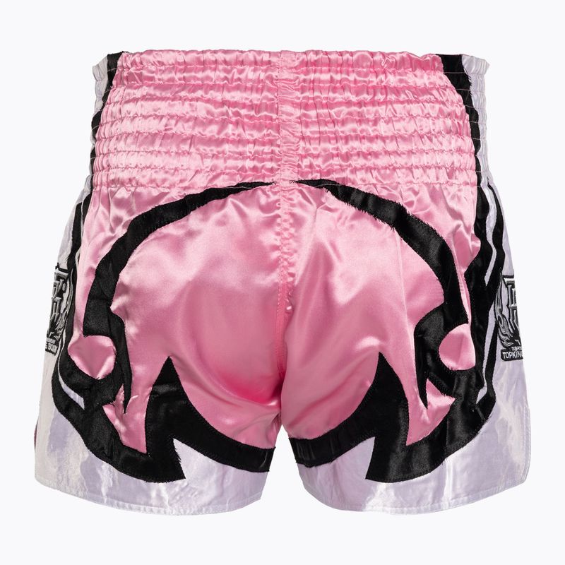 Top King Kickboxing training shorts pink 2