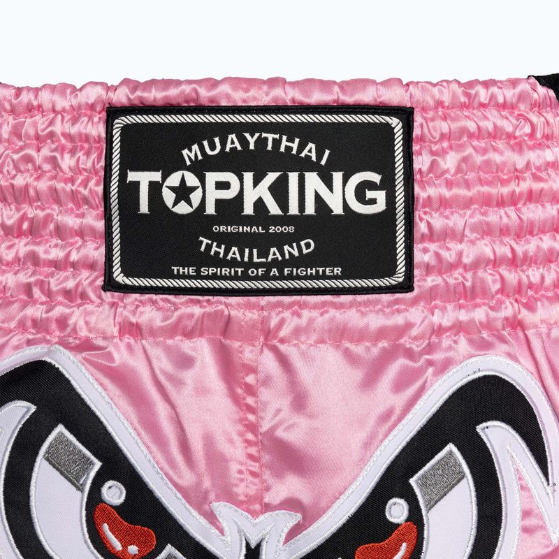 Top King Kickboxing training shorts pink 3