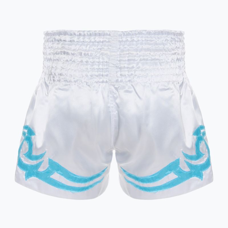 Training shorts Top King Kickboxing white 2