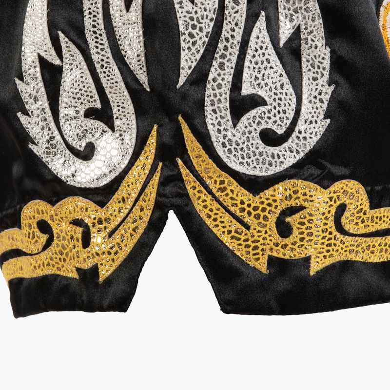 Top King Thai Boxing training shorts black/gold 4