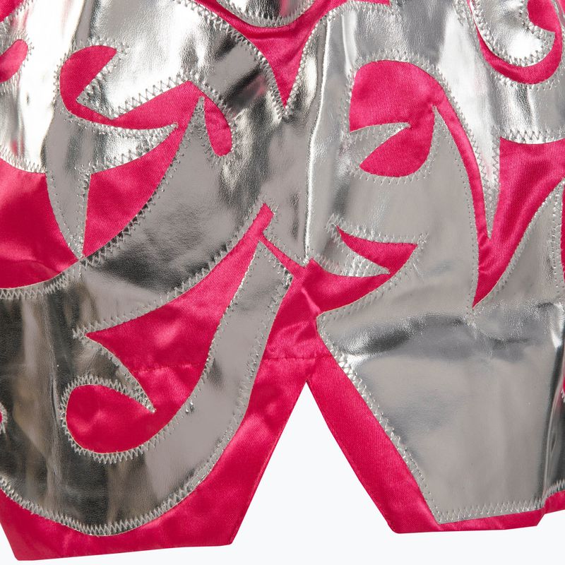 Top King Thai Boxing training shorts pink/white 4