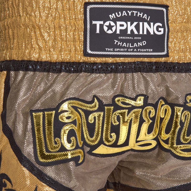 Training shorts Top King Kickboxing yellow 3