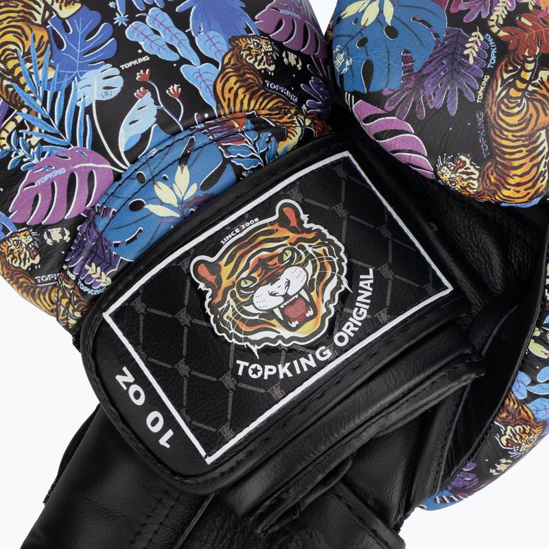 Top King Boxing Gloves Wild Tiger black 4