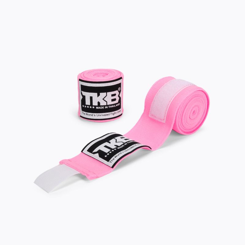 Top King boxing bandages pink TKHWR-01-PK