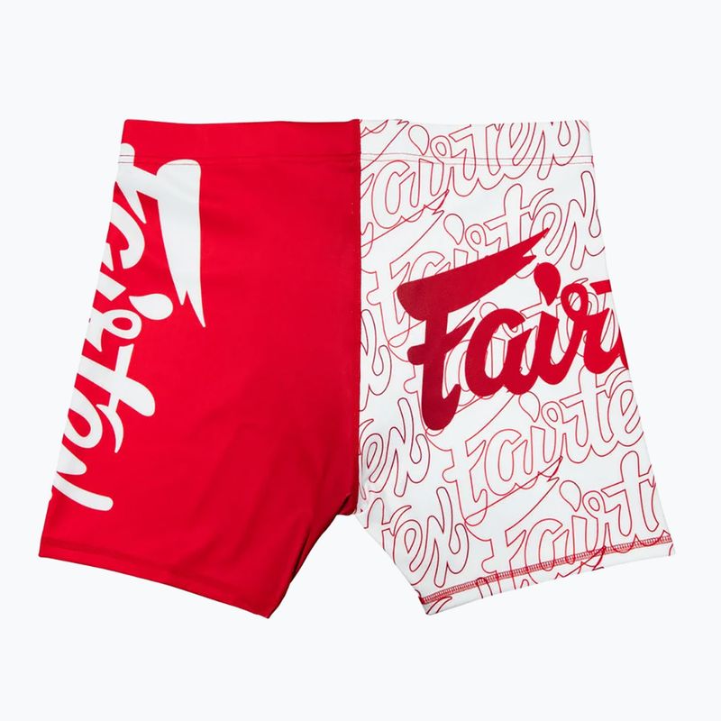 Fairtex Vale Tudo CP4 red training shorts 2