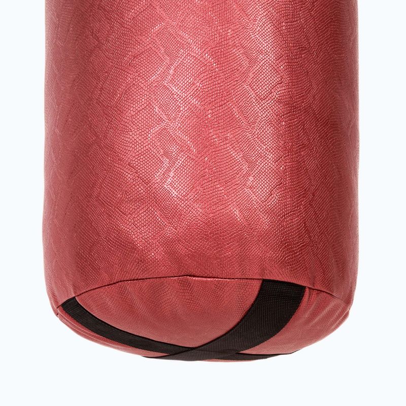 Fairtex 6FT Muaythai Banana Bag "Python Print" Collection boxing bag - filled red 5