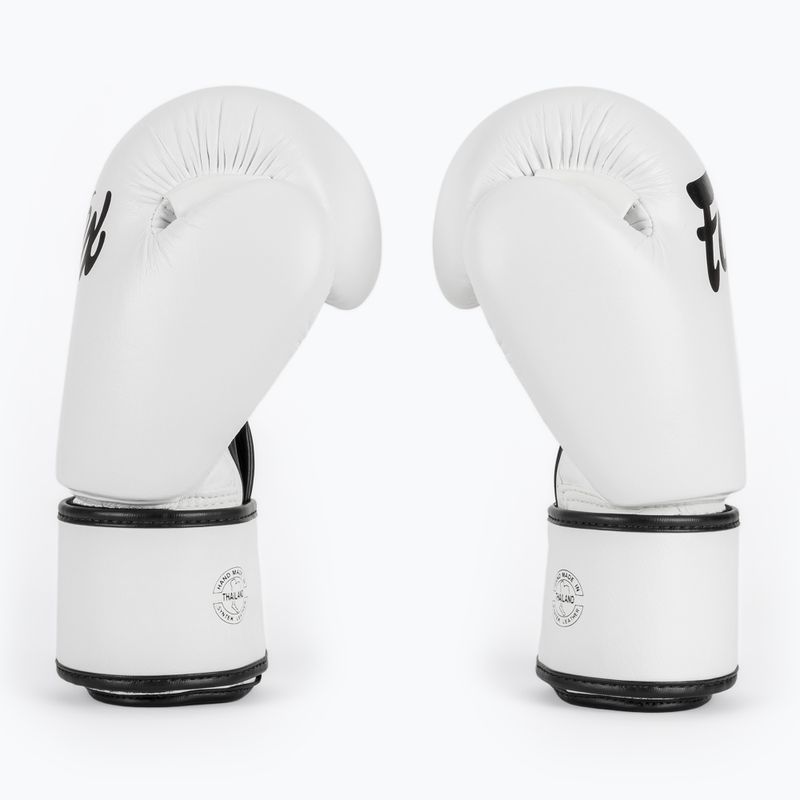 Fairtex Amateur Boxing white boxing gloves 4