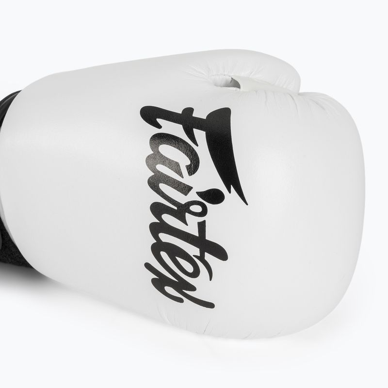 Fairtex Amateur Boxing white boxing gloves 5